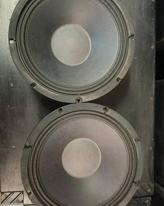 coppia woofer RCF