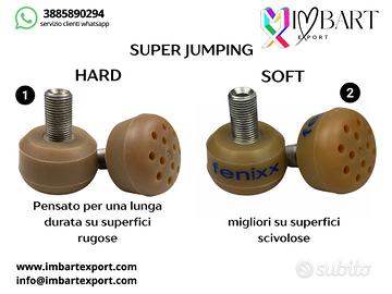 SUPER JUMPING Tamponi Pattinaggio Artistico Freni