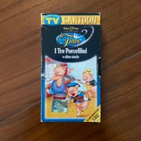 Videocassetta VHS I Tre Porcellini e altre storie