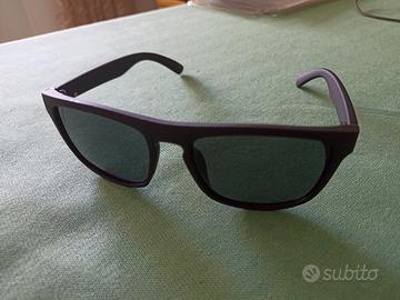 Occhiali da sole quadrati Colore Nero (Nuovi)