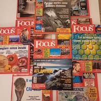  collezione riviste  Focus 