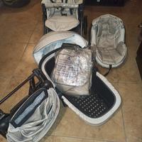 Tris/seggiolino auto/passeggino richiudibile