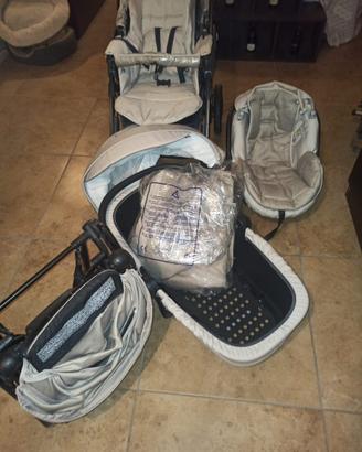 Tris/seggiolino auto/passeggino richiudibile