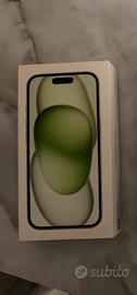 Apppe iphone 15 128gb green Nuovo