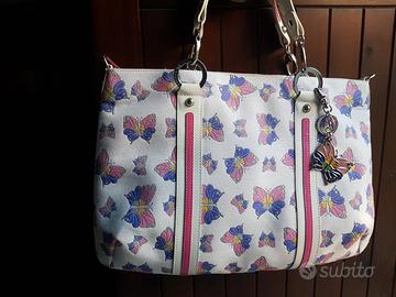 Borsa Braccialini farfalle 