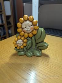 THUN Coppia Girasoli con volto originali, rari, 