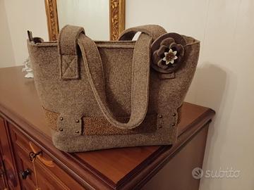 Borsa in feltro Bonfanti donna
