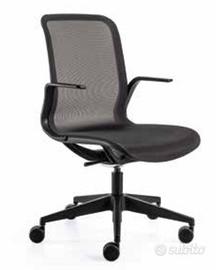 poltrona Sesta / My Mesh nera