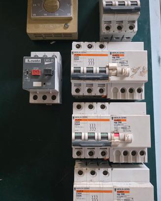 magnetotermico interruttori blocco 2 pezzi
