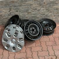 Cerchi in ferro da 16 piu copricerchi