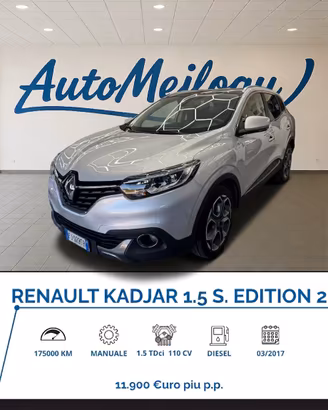 Renault Kadjar dCi 8V 110CV Energy Intens