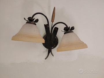 coppia di applique stile classico