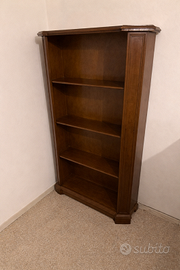 Libreria in legno stile classico
