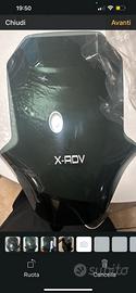 Paravento nero per honda XADV