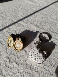 medaglione portafoto e portachiavi 