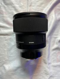 Sigma 85mm f/1.4 DG DN Art Attacco Sony e