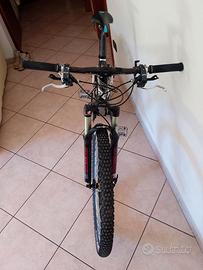 mtb carbonio montato interamente xtr forcella reba