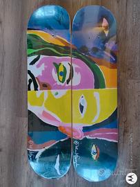 set tavole skate krooked  Mark Gonzales