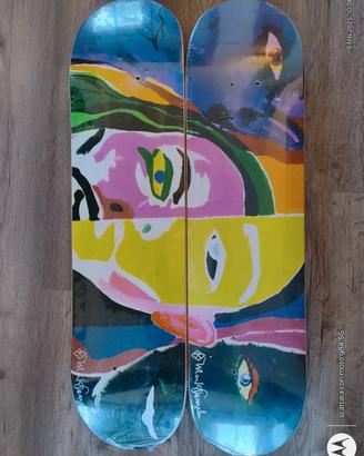 set tavole skate krooked  Mark Gonzales