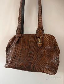 Borsa in vero pitone Tuscans