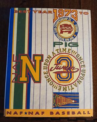 quadernone ad anelli  baseball anni 90