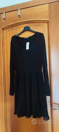 vestito nero nuovo Intimissimi taglia M