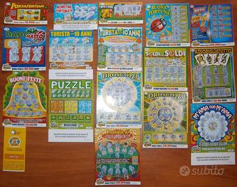 Gratta e vinci da collezione (già grattati)