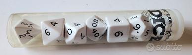Set Dadi D&D Speciali: Koplow Jumbo + 5× Tub micro