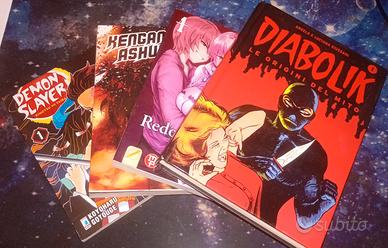 📚 Lotto Manga & Fumetti – Demon Slayer, Kengan As