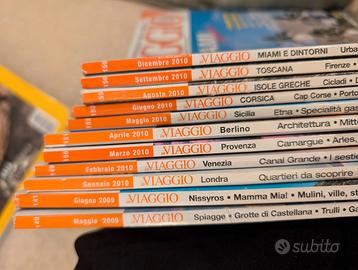 In viaggio rivista numeri vari