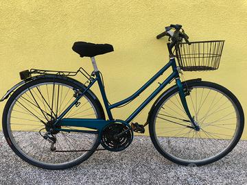 Bicicletta con cestino