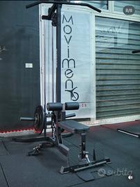 Lat machine pulley
