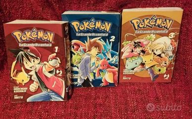 Fumetti POKÉMON La grande avventura 1-2-3