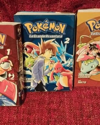 Fumetti POKÉMON La grande avventura 1-2-3