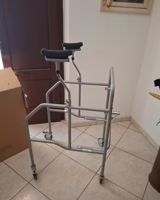 Deambulatore ascellare pieghevole