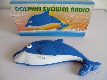 Radio da doccia GBC a forma di delfino