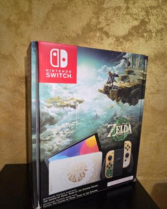 Nintendo Switch OLED Zelda TOTK Pari al Nuovo