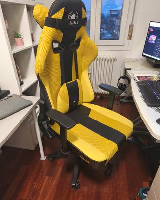 sedia da gaming diablo