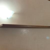 MENSOLA NOCE 1940X250X40 MM