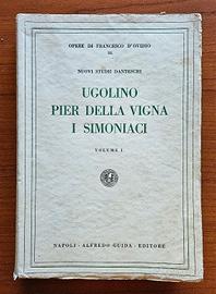 F. D'Ovidio - UGOLINO PIER DELLA VIGNA I SIMONIACI