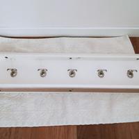IKEA mensola country bianca legno 120x26