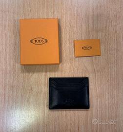 Tod's Porta carte di credito Portafogli pelle nero
