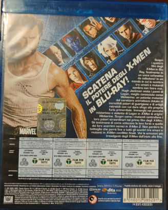 Quadrilogia blu ray xmen
