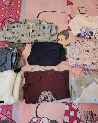 set abbigliamento bambina 9 12 mesi autunno invern