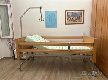 letto ortopedico con sponde per disabili