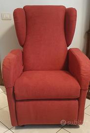 Poltrona con due motori