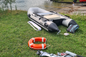 Gommone nemaxx + motore honda fuoribordo