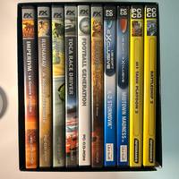 lotto di 10 giochi per PC (CD-ROM)