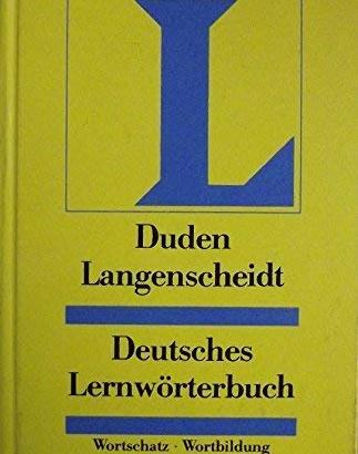 Duden-Langenscheidt Deutsches Lernwörterbuch