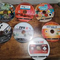 7 giochi ps3 senza custodia